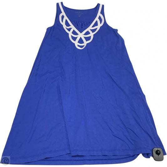 Dress Designer By Lilly Pulitzer In Blue & White, Size: Xs