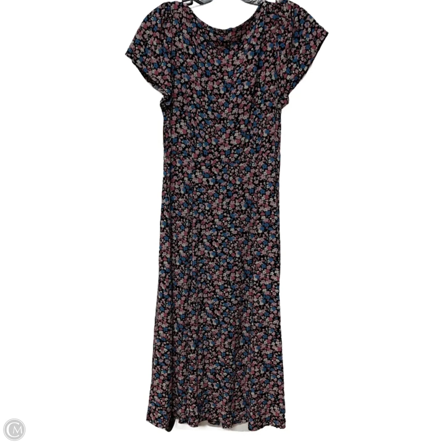 Dress Casual Midi By Madewell In Floral Print, Size: S