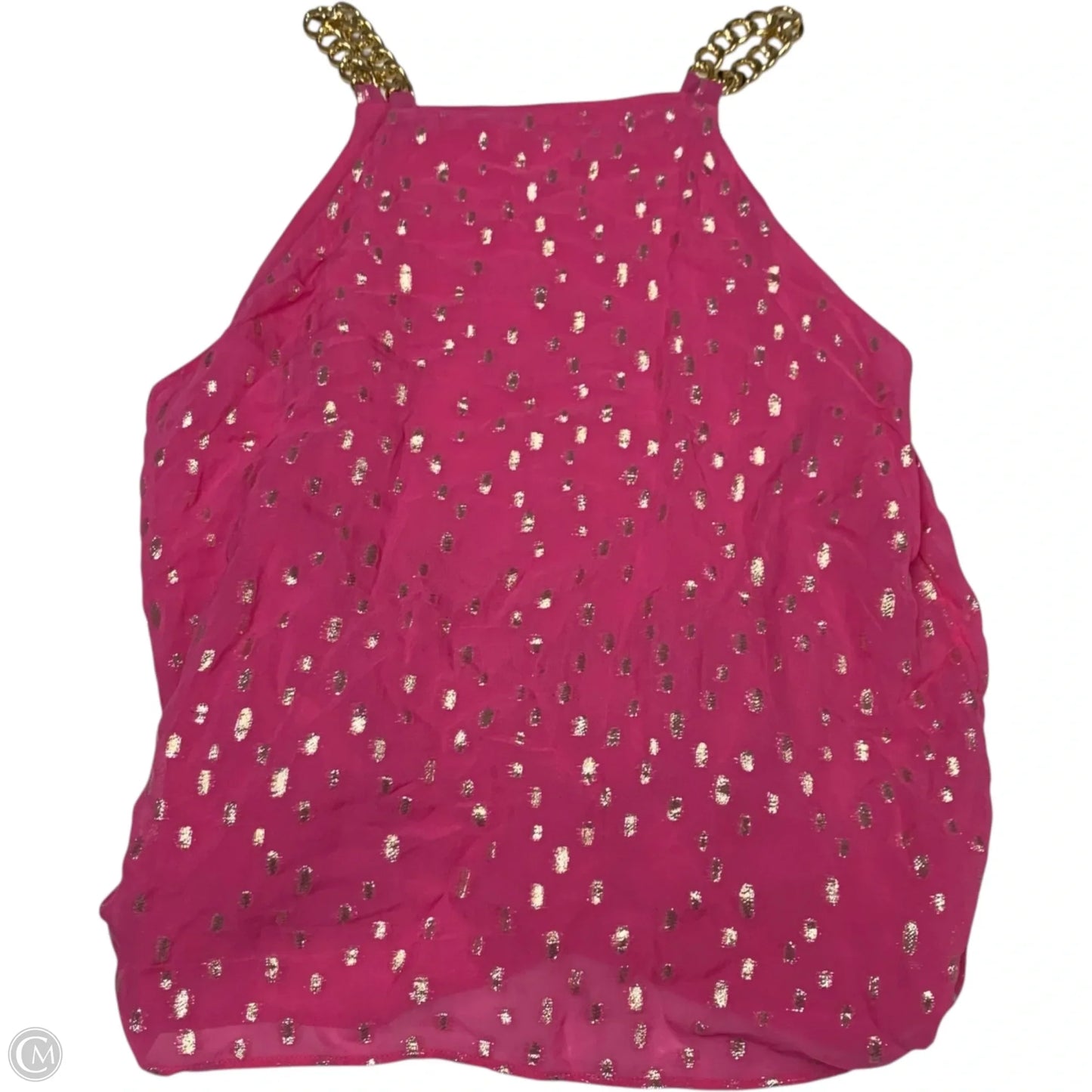 Top Sleeveless Designer By Lilly Pulitzer In Pink, Size: Xs