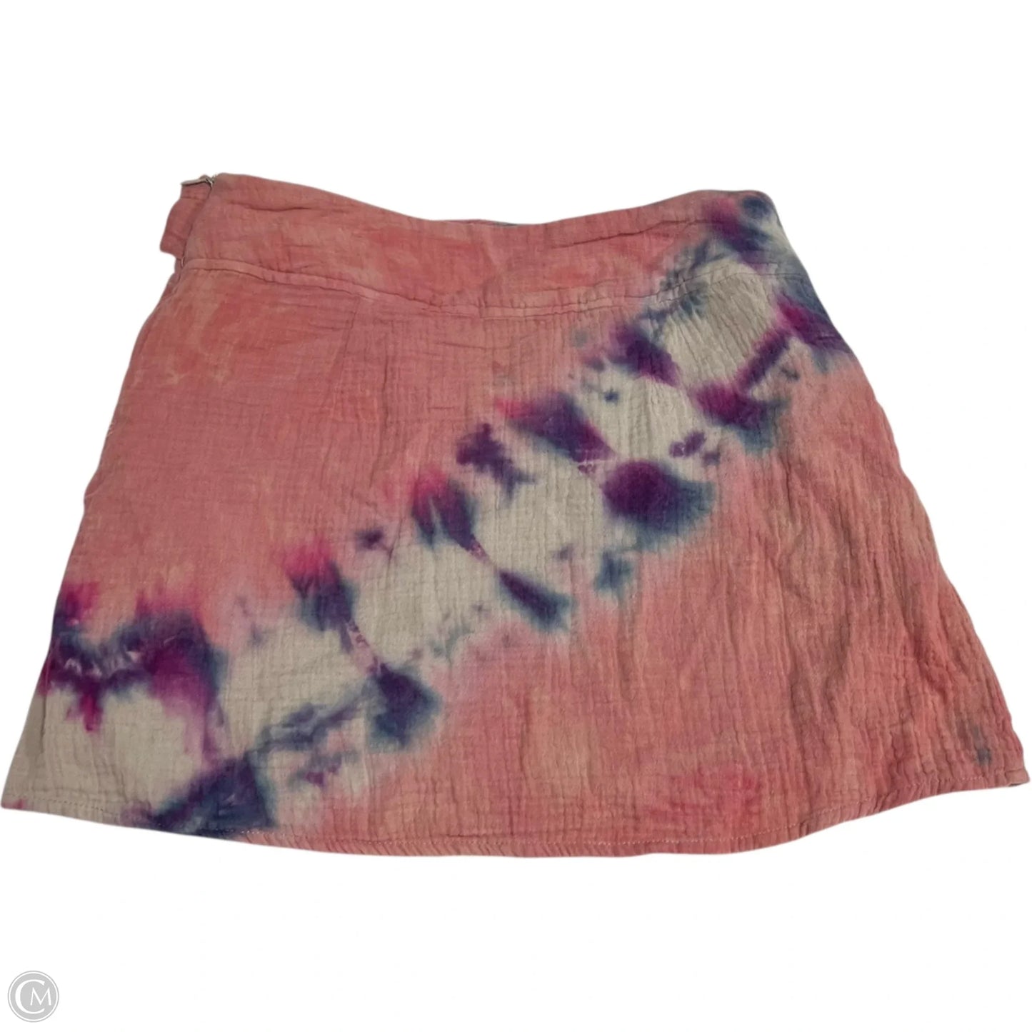 Skirt Mini & Short By Free People In Tie Dye Print, Size: Xs