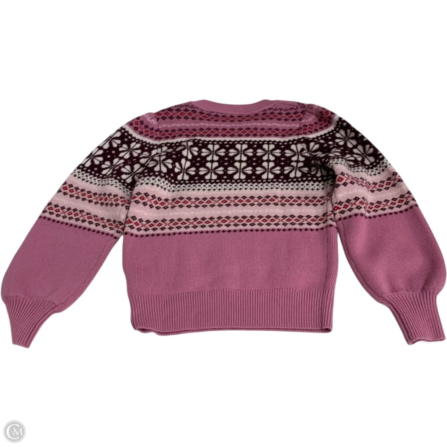 Sweater Designer By Kate Spade In Pink, Size: M
