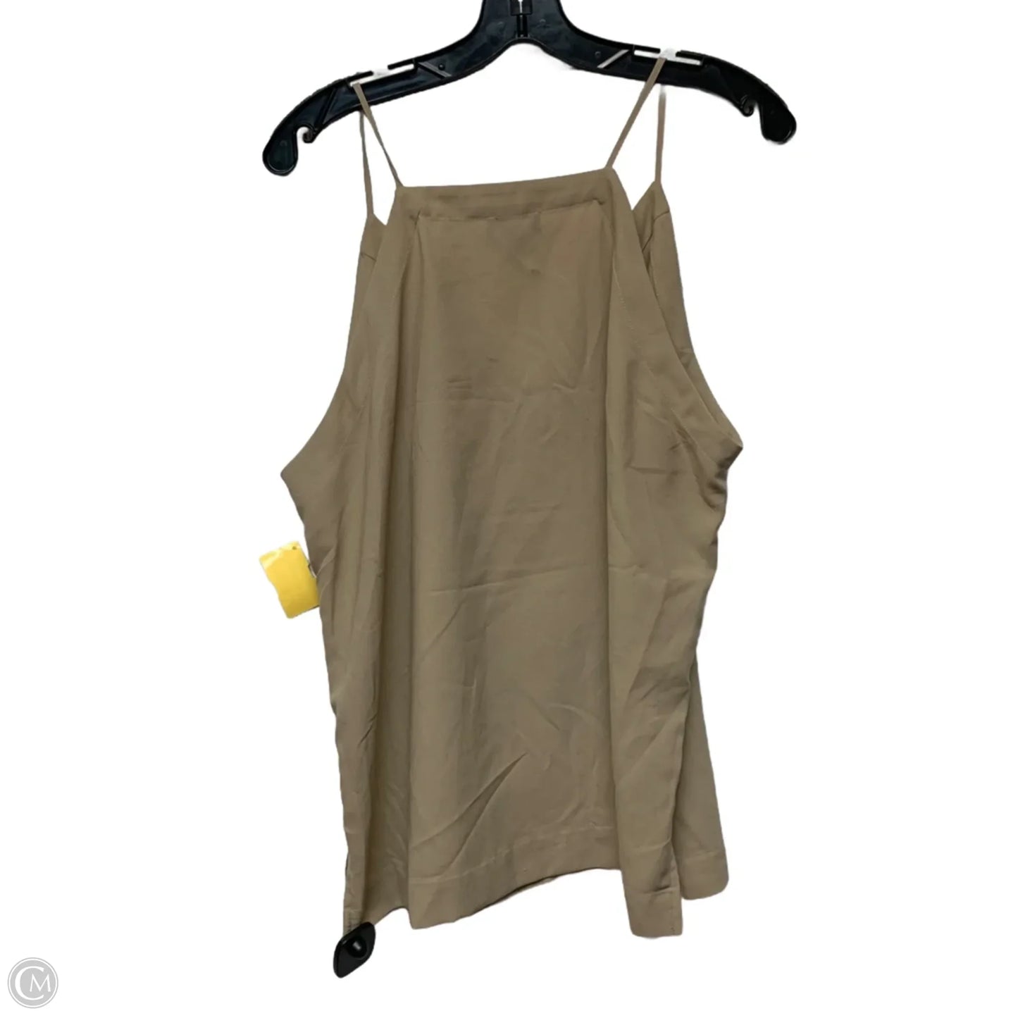 Top Sleeveless By The Limited In Tan, Size: Xl