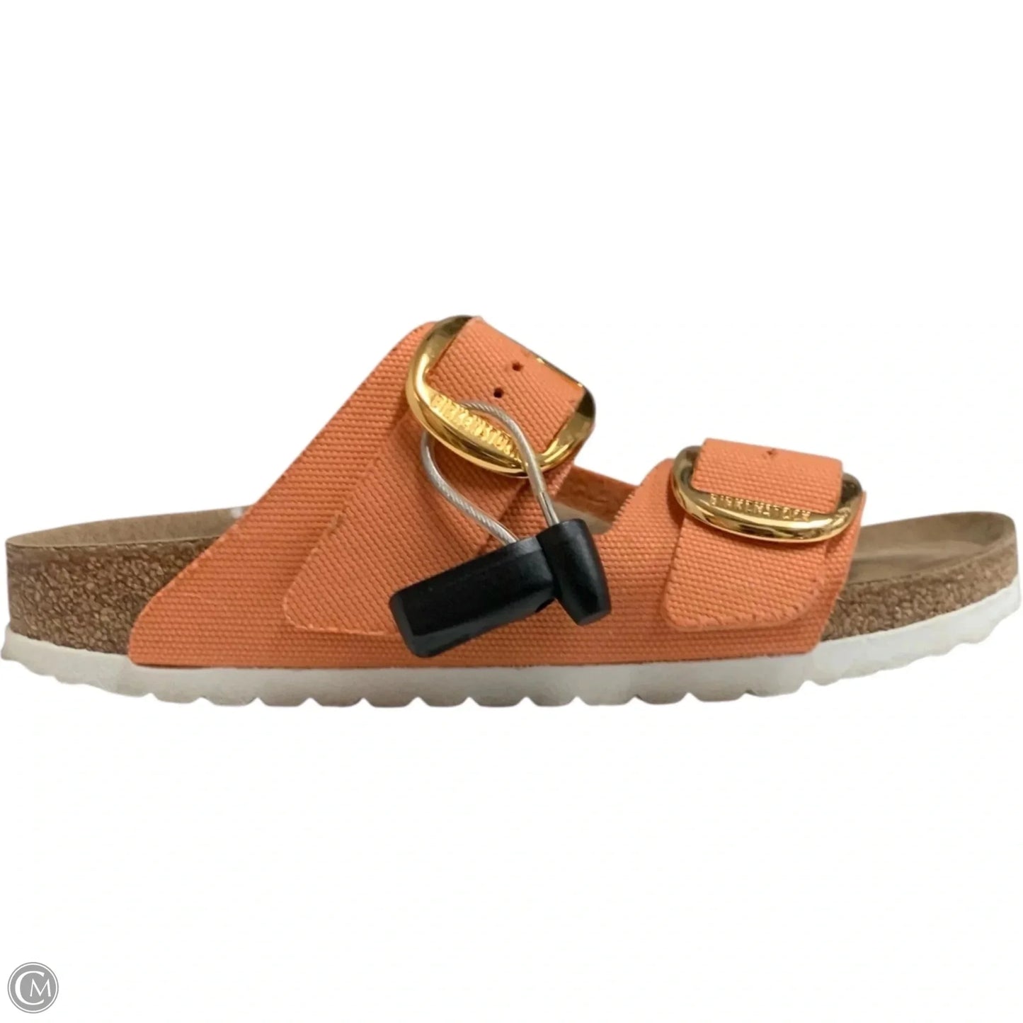 Sandals Flats By Birkenstock In Orange, Size: 7