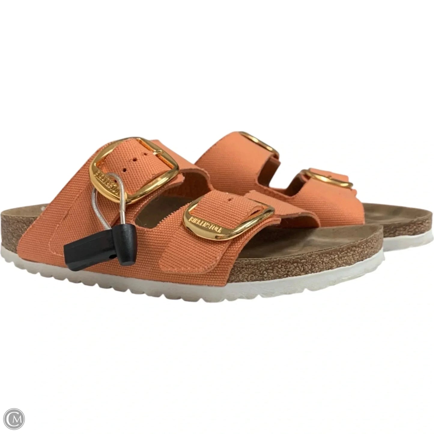 Sandals Flats By Birkenstock In Orange, Size: 7