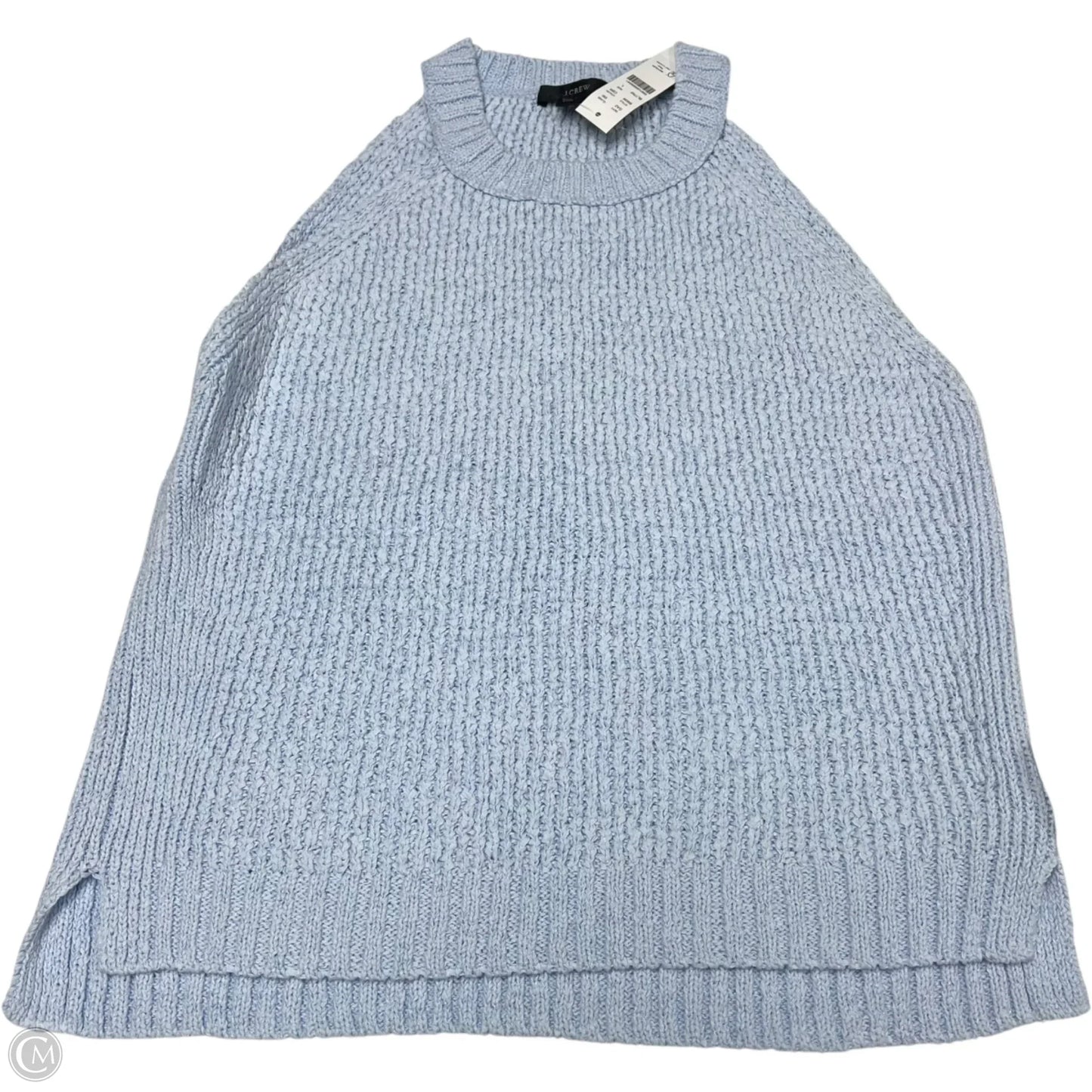 Vest Sweater By J. Crew In Blue, Size: L
