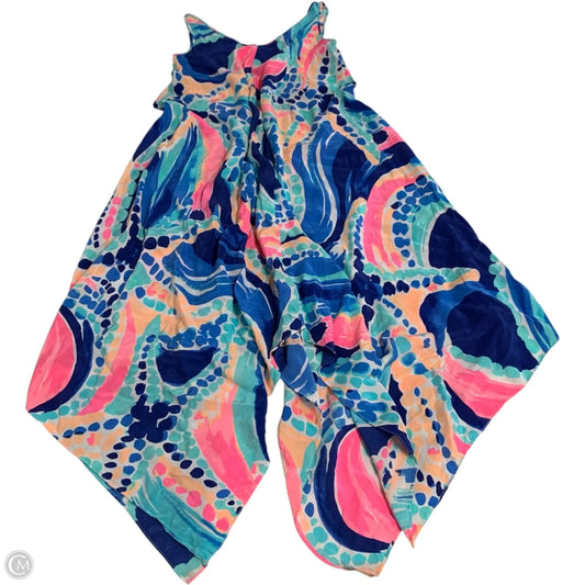 Dress Designer By Lilly Pulitzer In Blue & Pink, Size: Xs