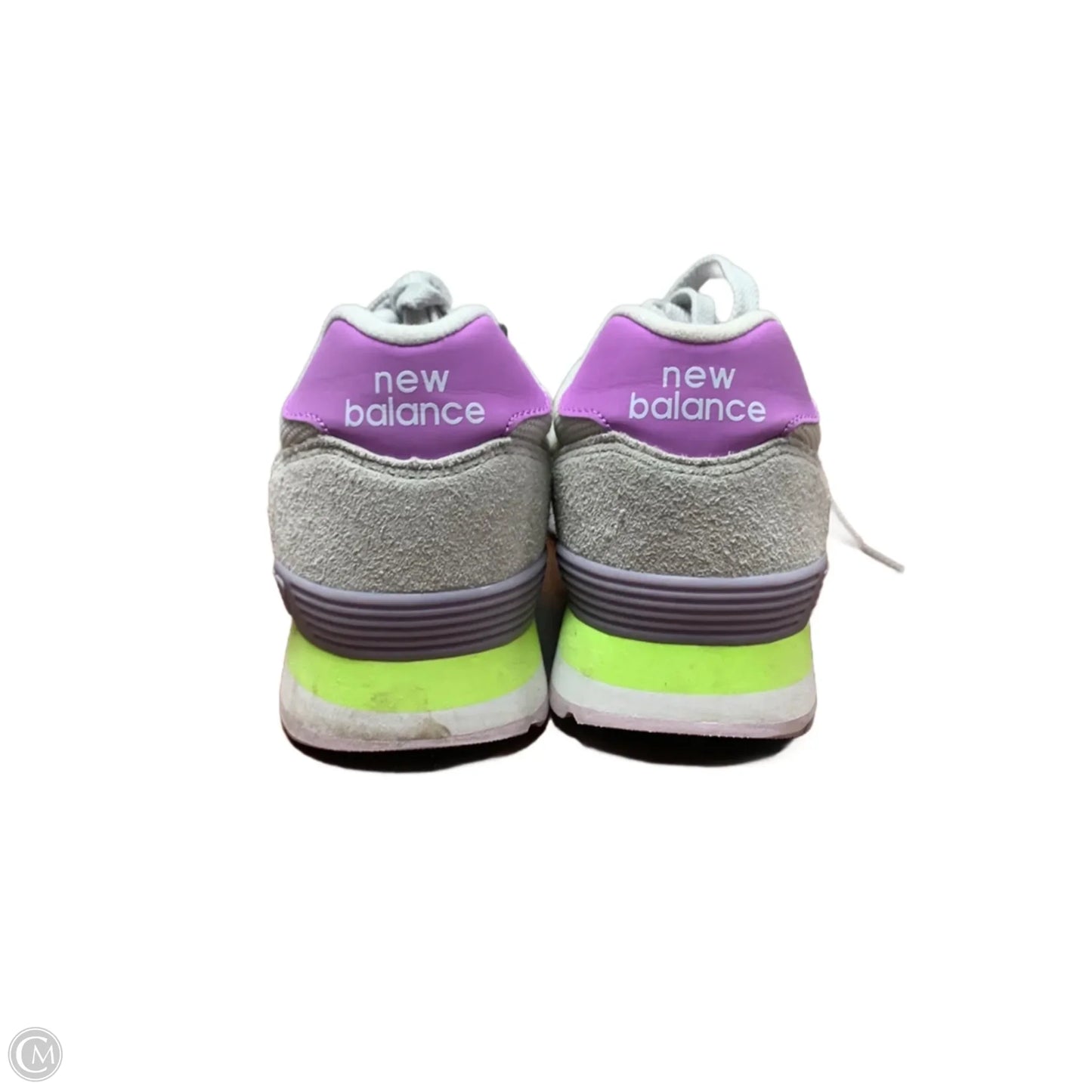 Shoes Sneakers By New Balance In Grey & Purple, Size: 8