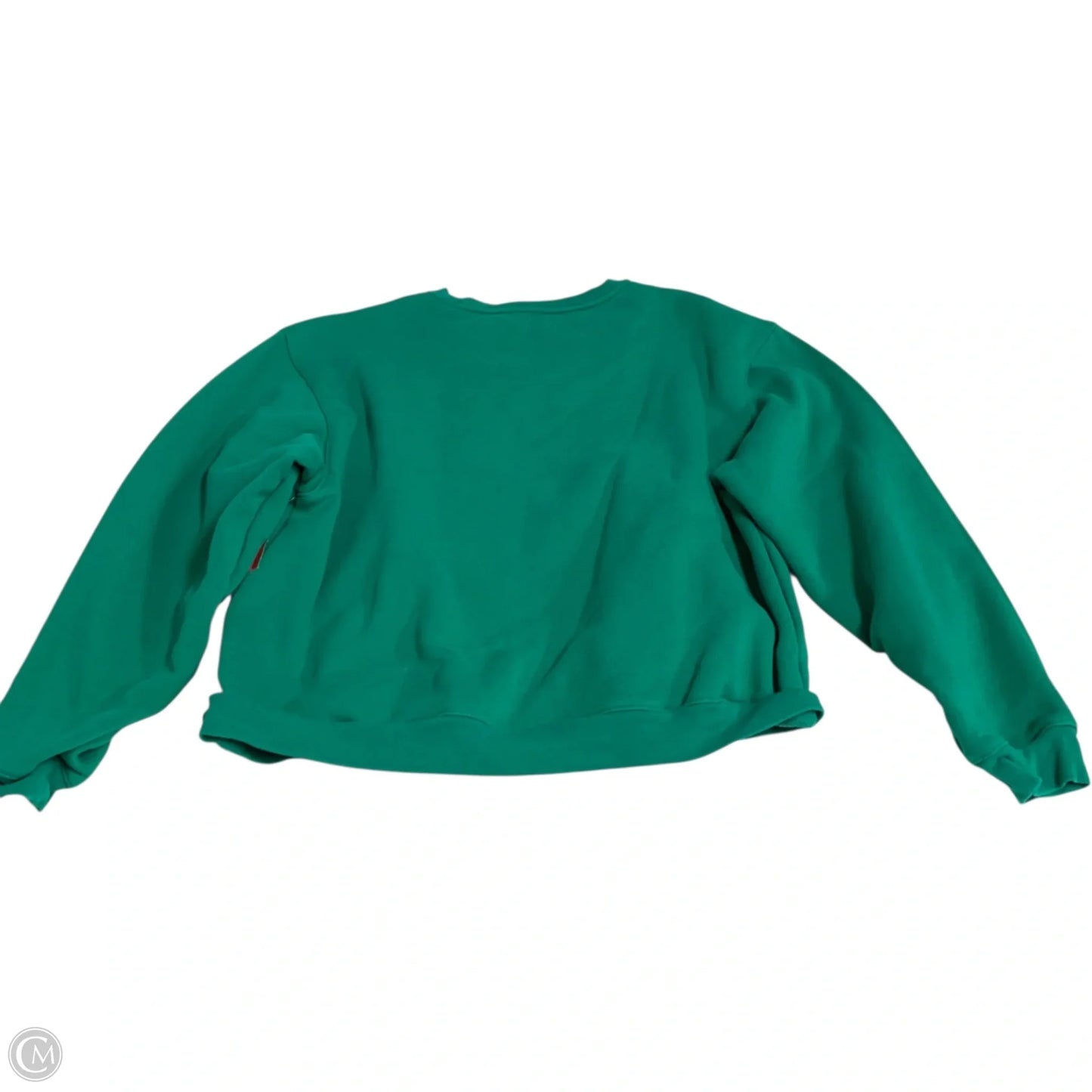 Athletic Sweatshirt Crewneck By Sweaty Betty In Green, Size: M