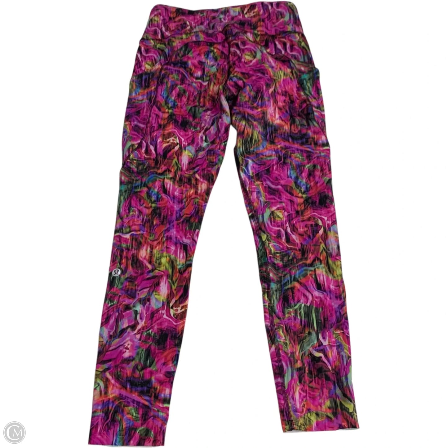 Athletic Leggings By Lululemon In Pink, Size: M