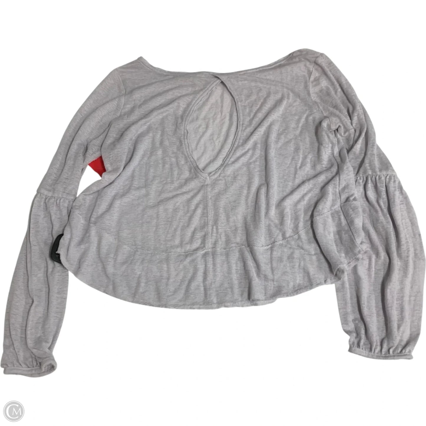 Top Long Sleeve By Free People In Grey, Size: Xs