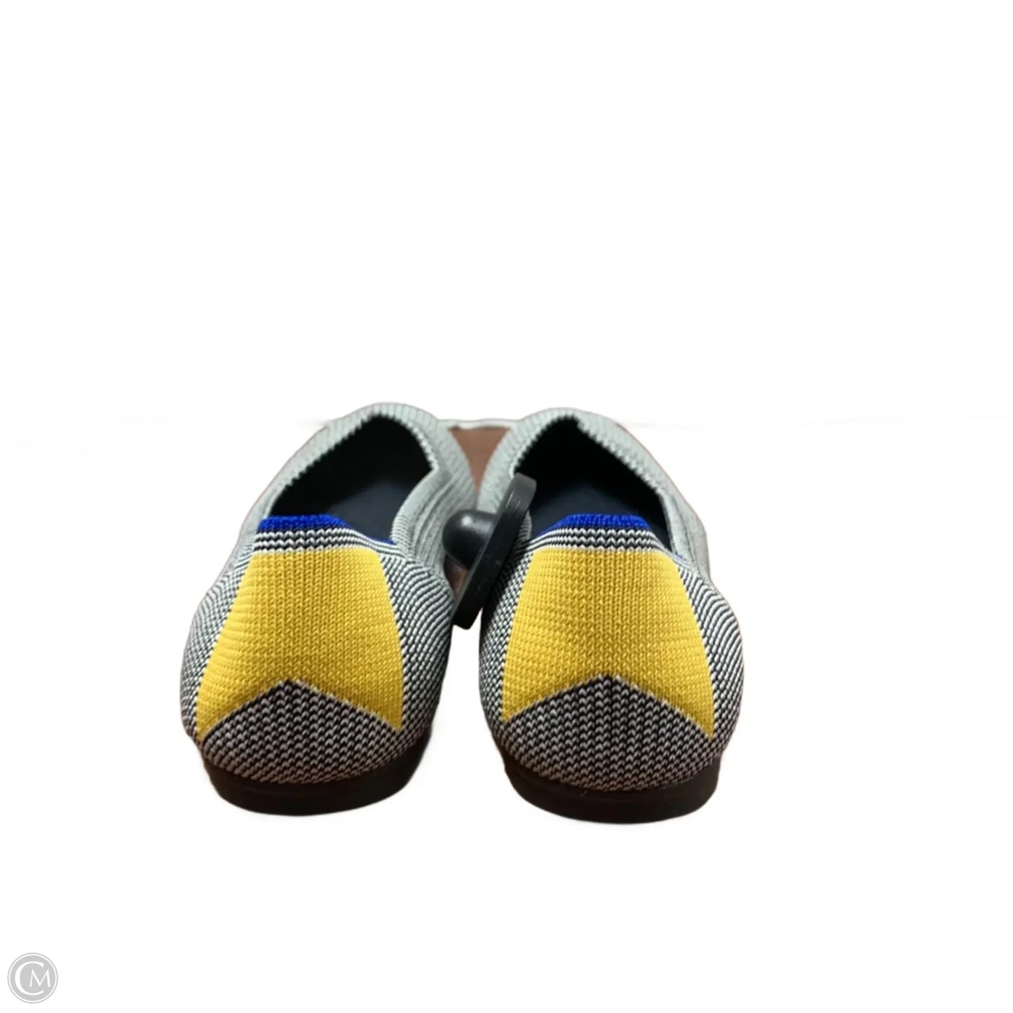 Shoes Flats By Rothys In Black & White, Size: 6.5