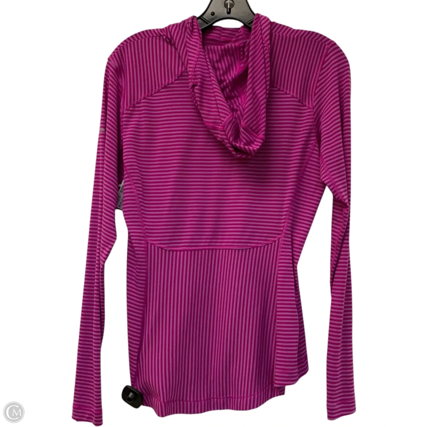 Athletic Top Long Sleeve Hoodie By Columbia In Pink & Purple, Size: S