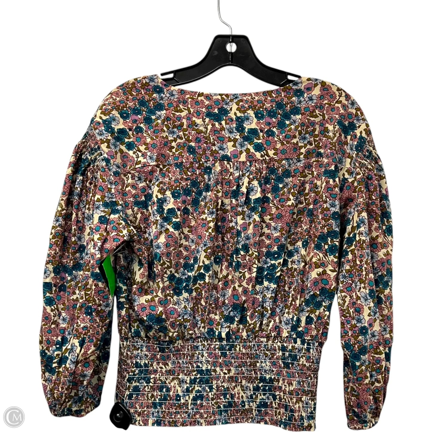 Top Long Sleeve By Maeve In Floral Print, Size: Xs