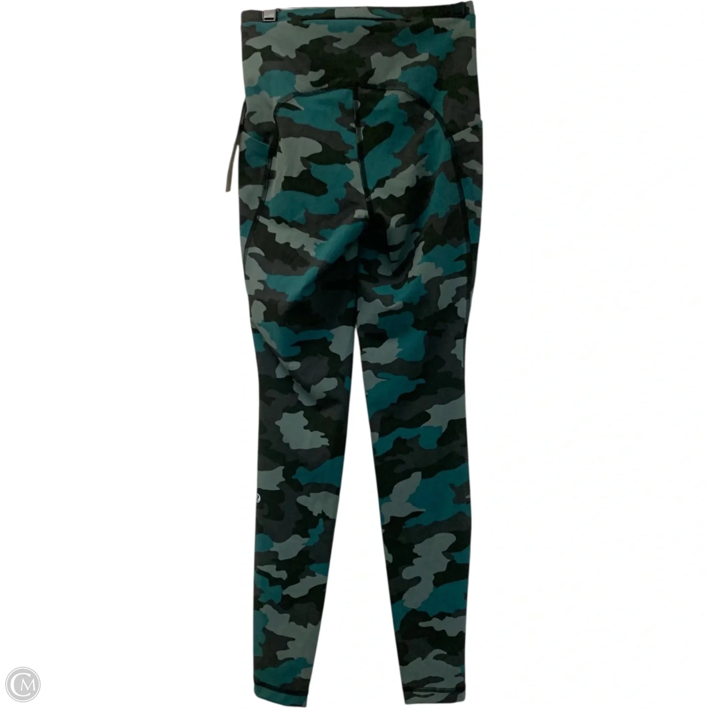 Athletic Leggings By Lululemon In Camouflage Print, Size: Xs