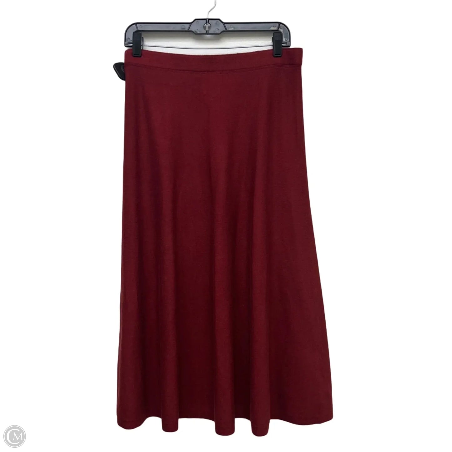 Skirt Midi By Sioni In Red, Size: L