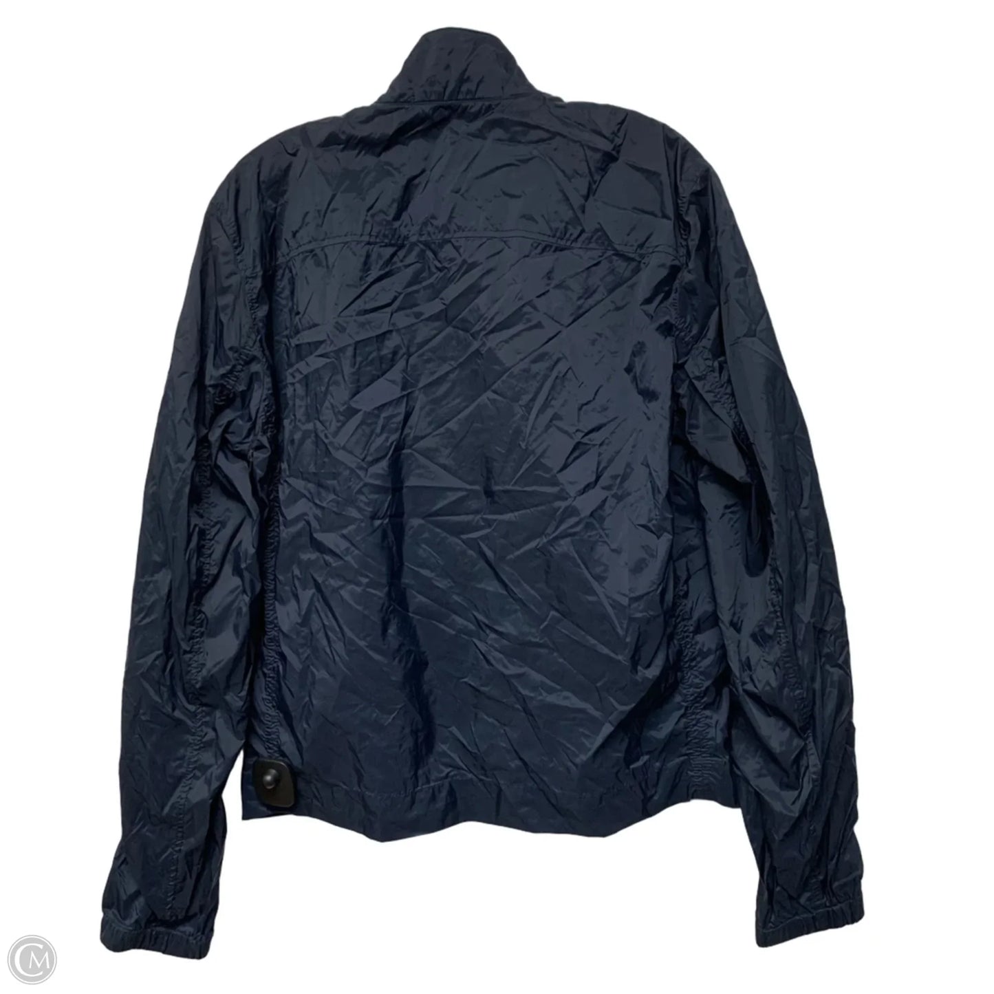 Jacket Windbreaker By Love Moschino In Navy, Size: S