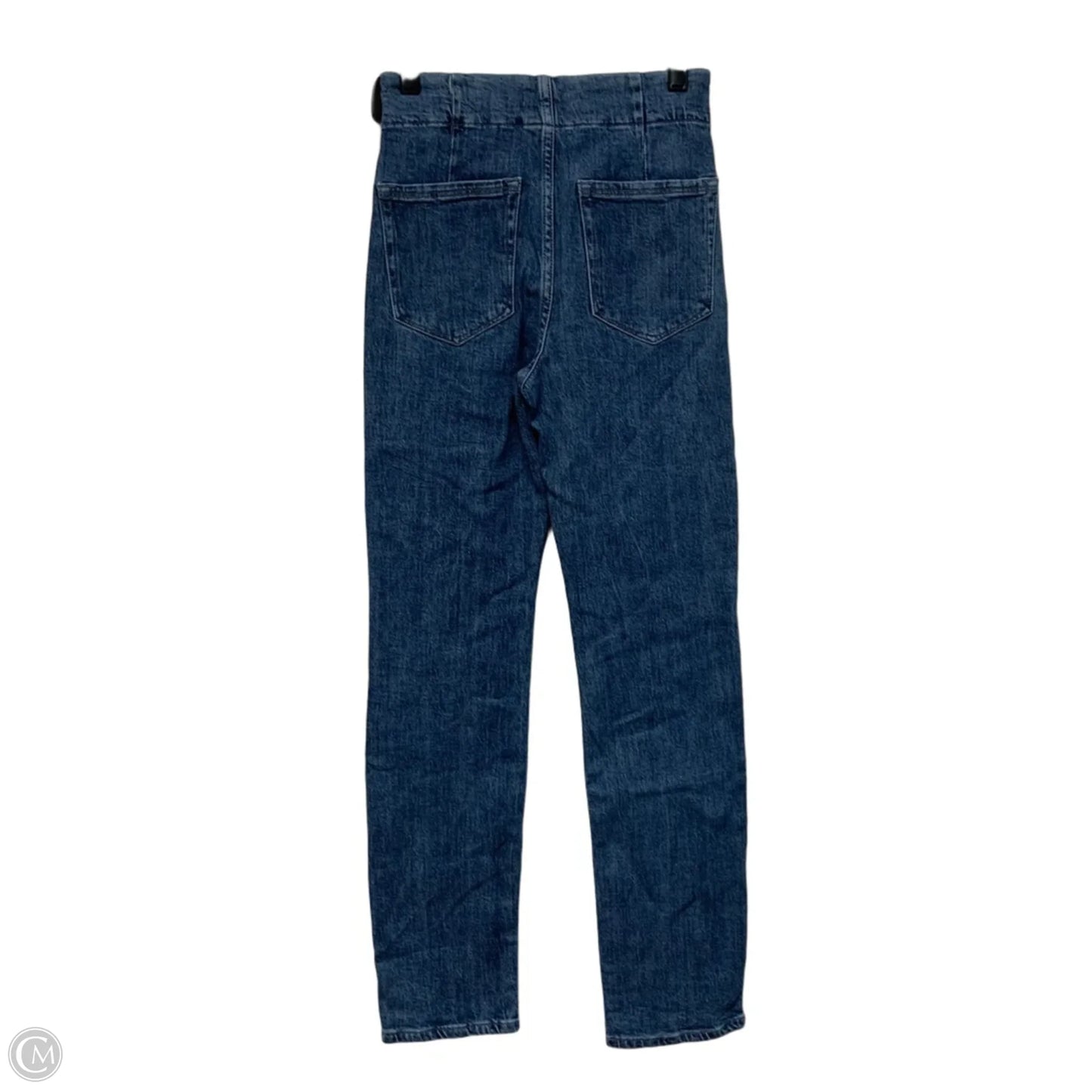 Jeans Skinny By Good American In Blue Denim, Size: 0