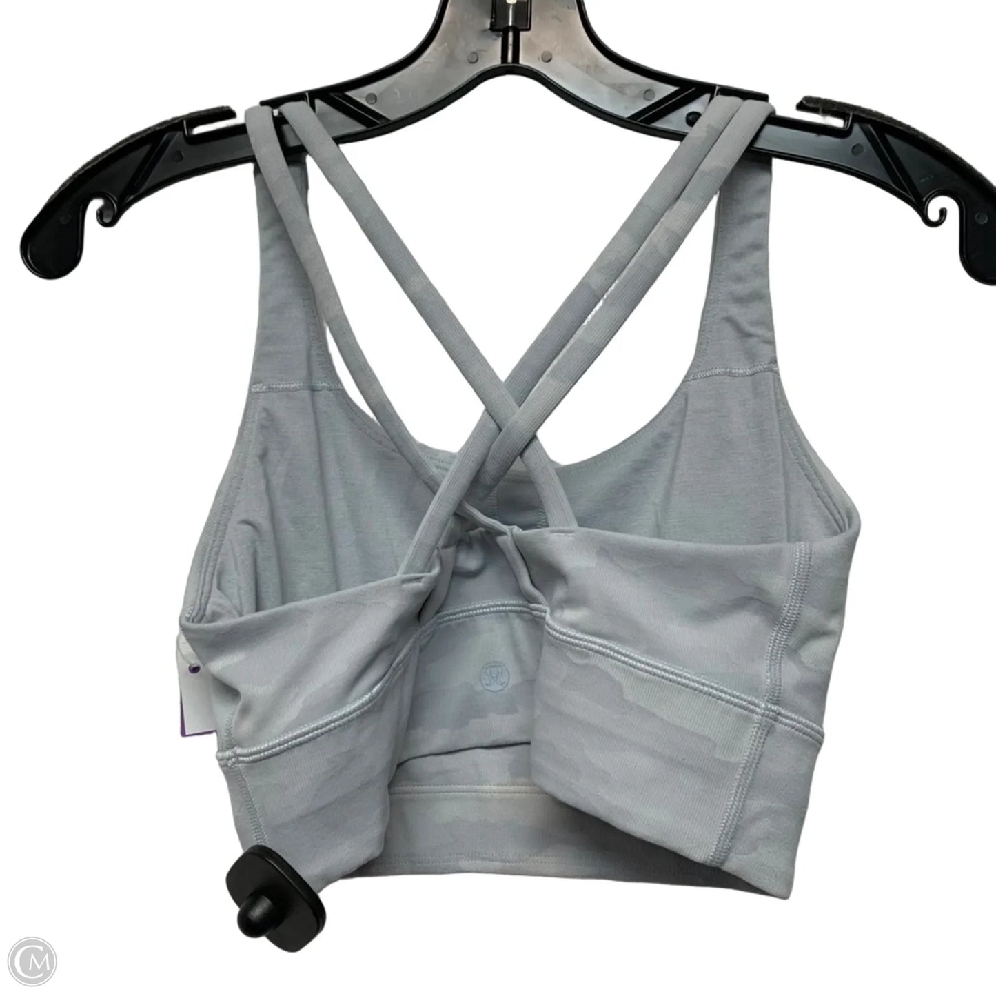 Athletic Bra By Lululemon In Grey, Size: S