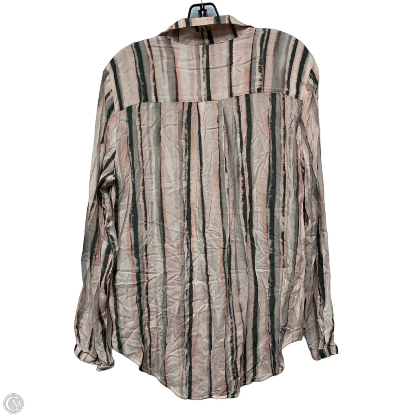 Top Long Sleeve By Cloth & Stone In Pink, Size: Xl
