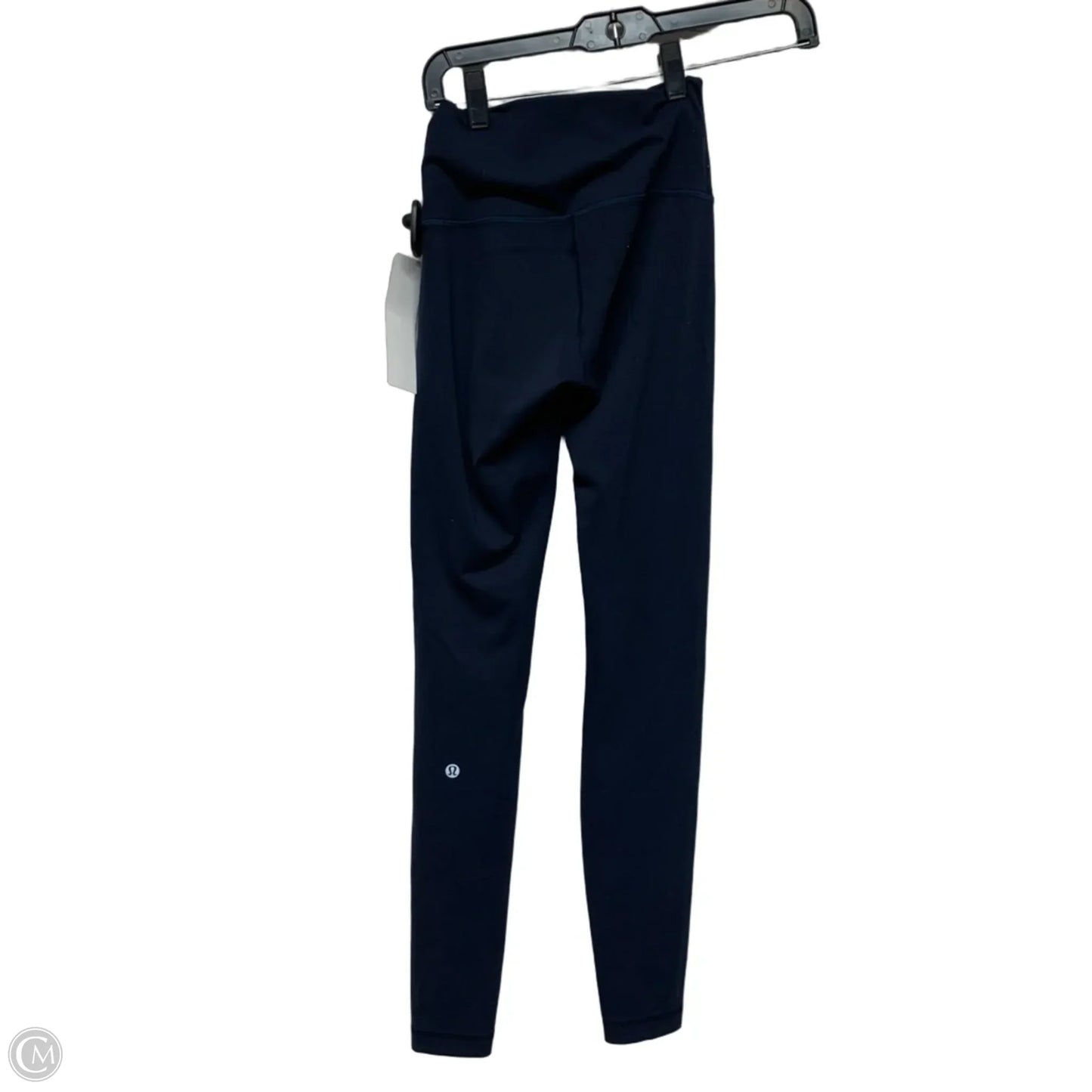 Athletic Leggings By Lululemon In Navy, Size: S