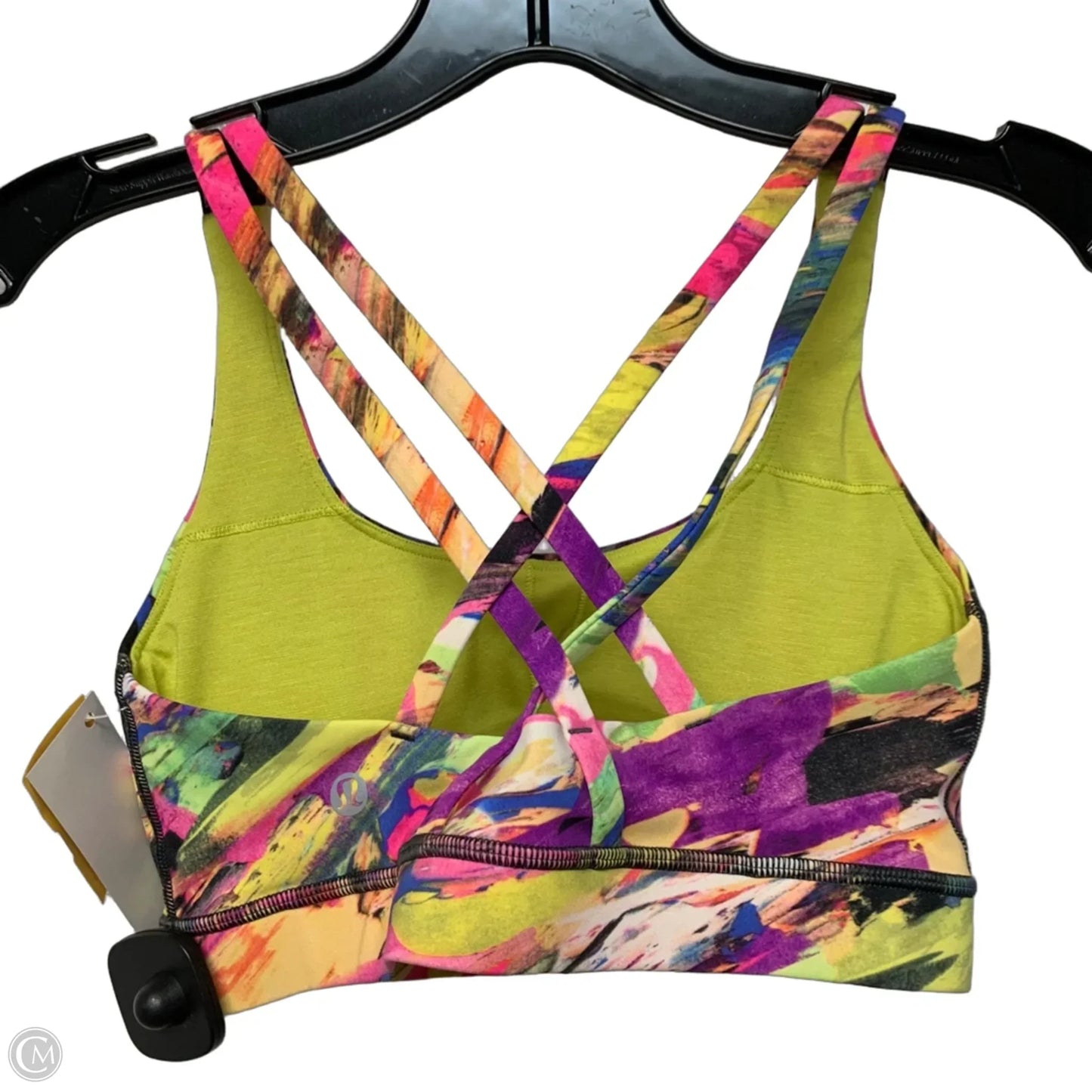 Athletic Bra By Lululemon In Black, Size: S