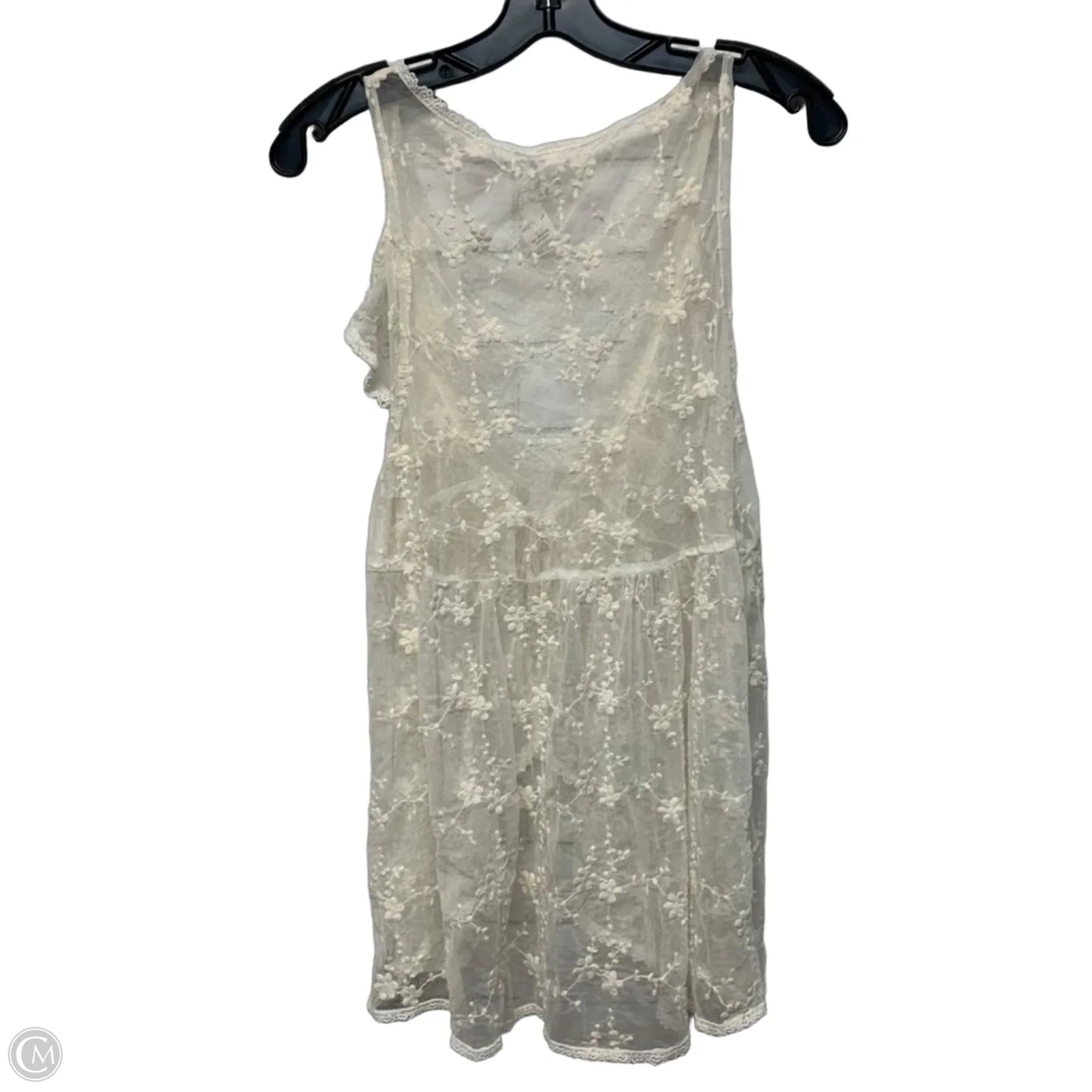 Tunic Sleeveless By Ryu In Cream, Size: L