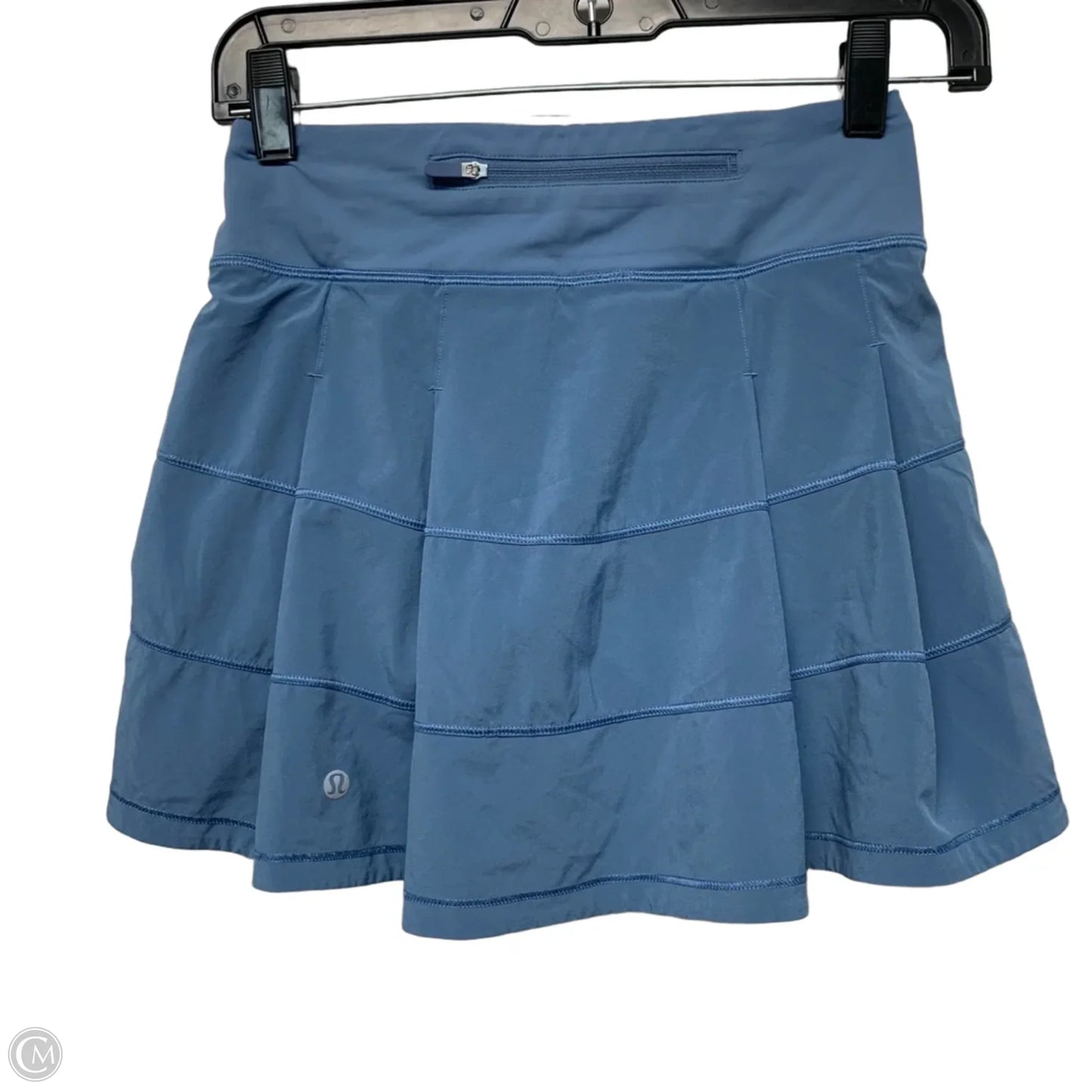 Athletic Skort By Lululemon In Blue, Size: Xs