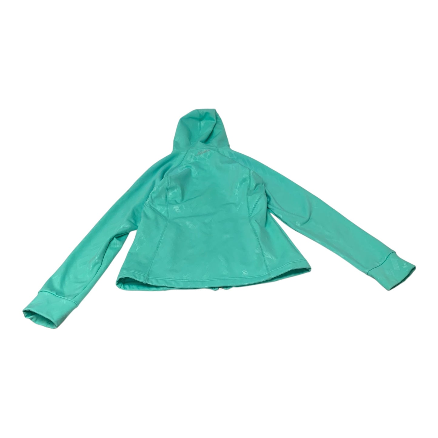 Athletic Sweatshirt Hoodie By Karbon In Green, Size: M