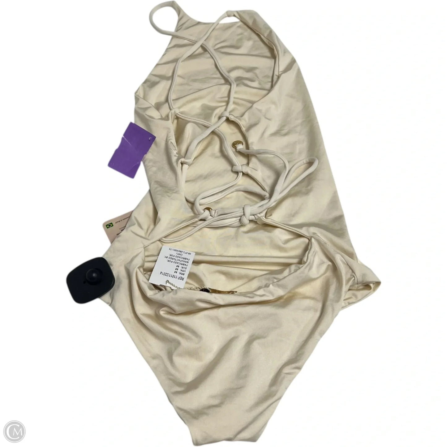 Swimsuit By Porto Barzil In Cream, Size: M