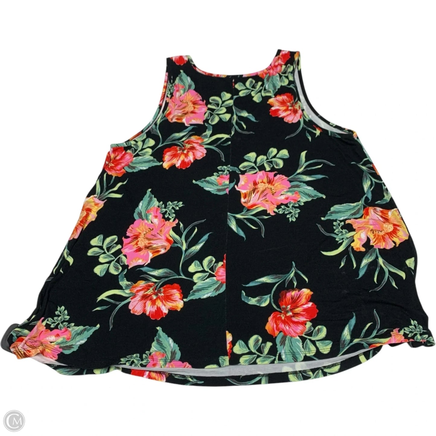 Top Sleeveless By Torrid In Floral Print, Size: 2x