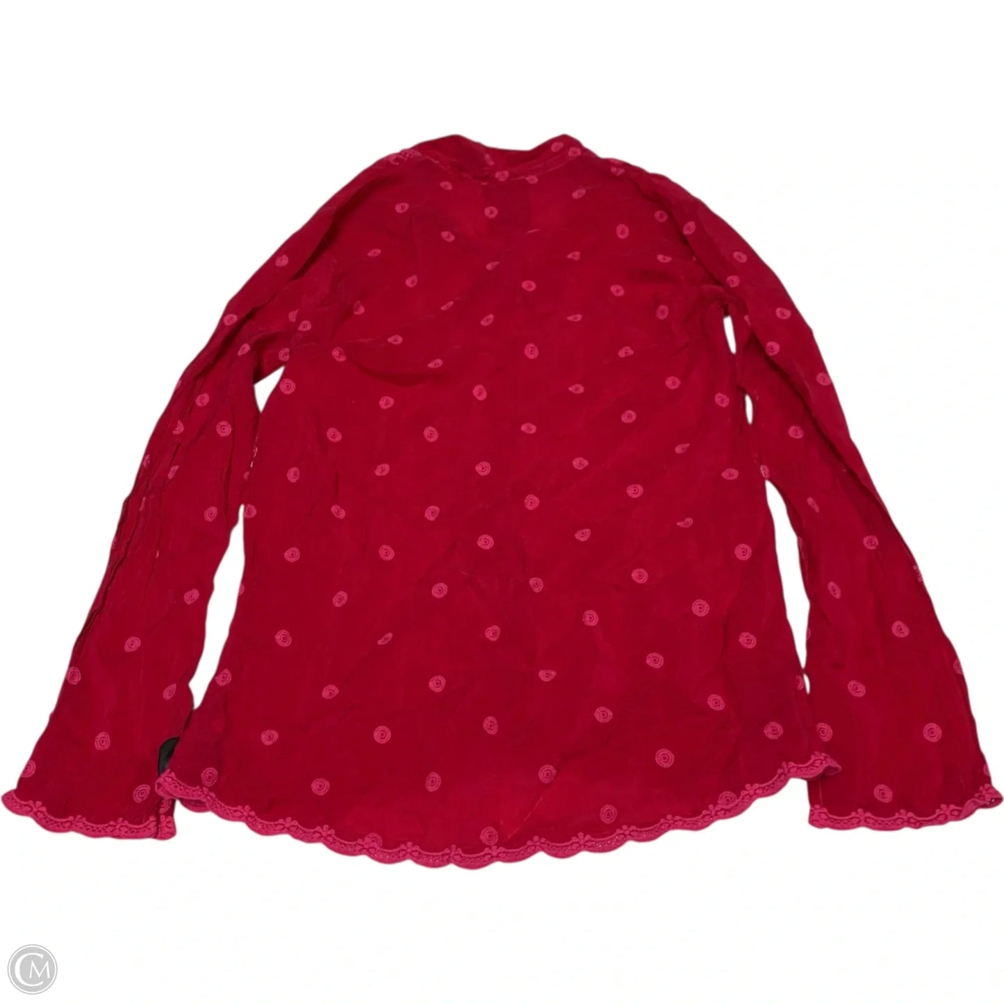 Tunic Designer By Johnny Was In Pink & Red, Size: Xxs