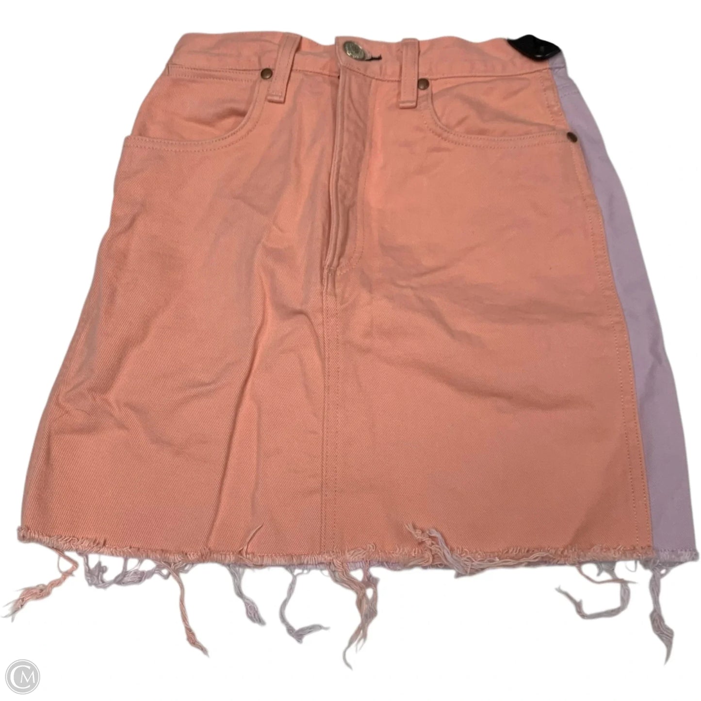 Skirt Designer By Rag And Bone In Orange & Purple, Size: Xs