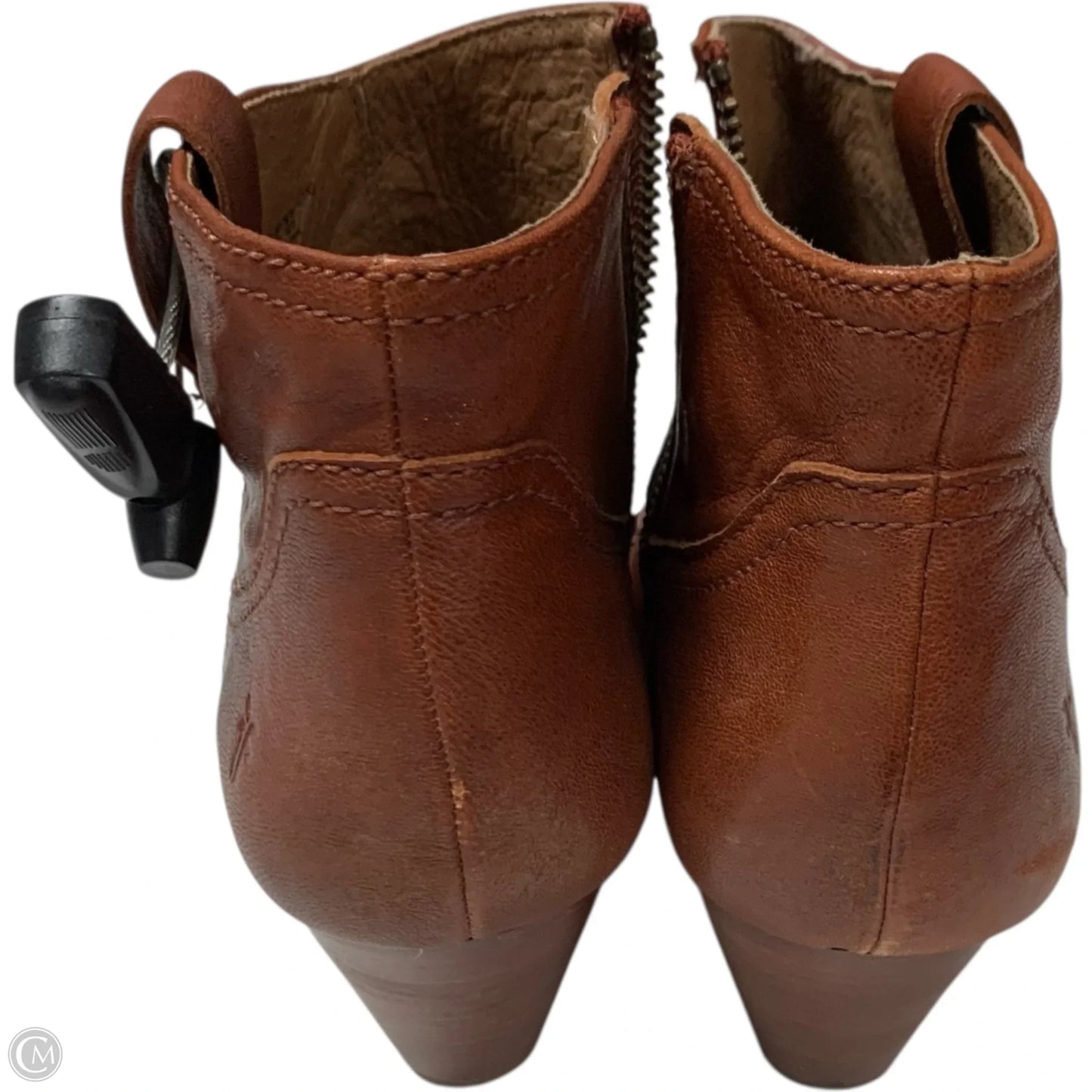 Boots Designer By Frye In Brown, Size: 6.5