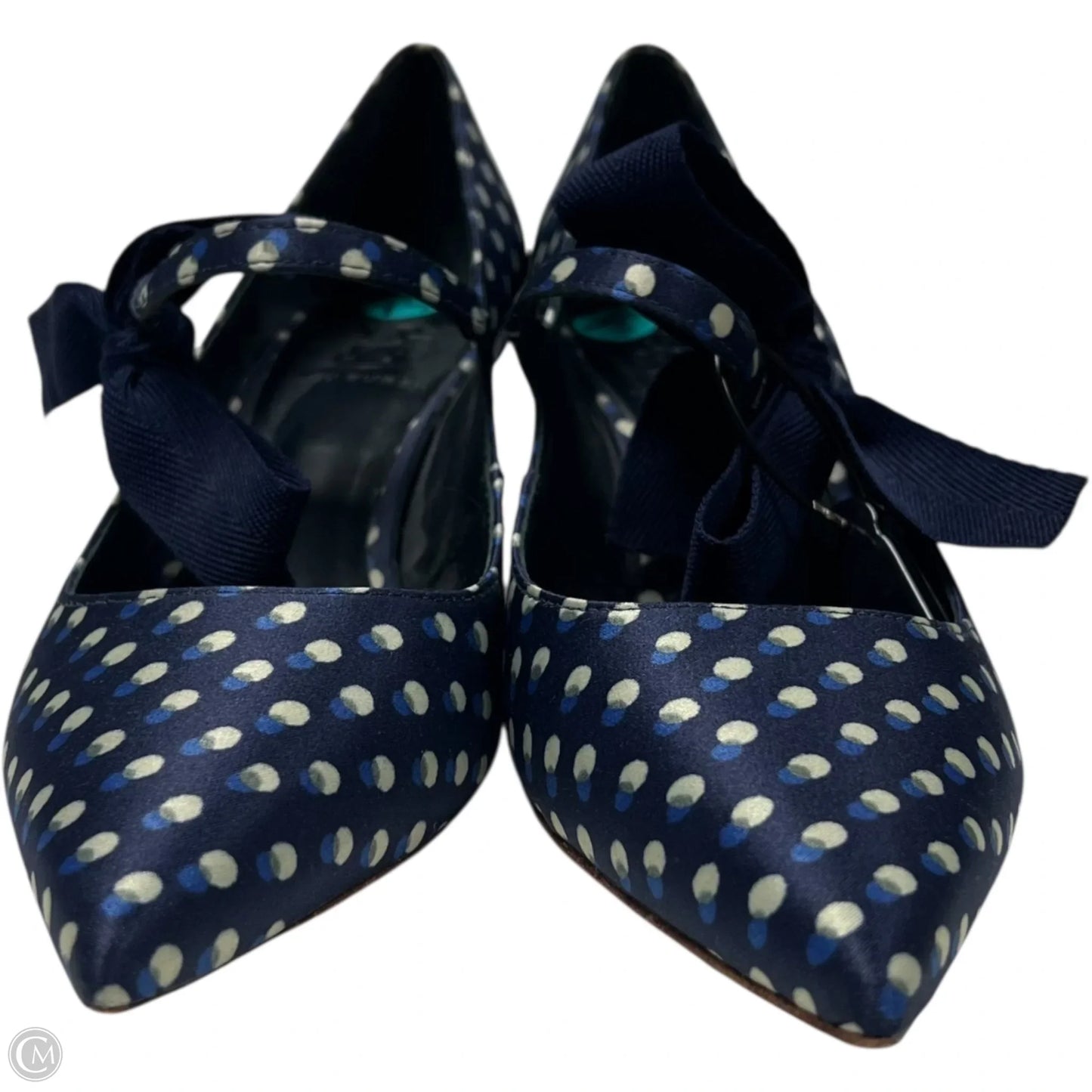 Shoes Designer By Tory Burch In Blue, Size: 7.5