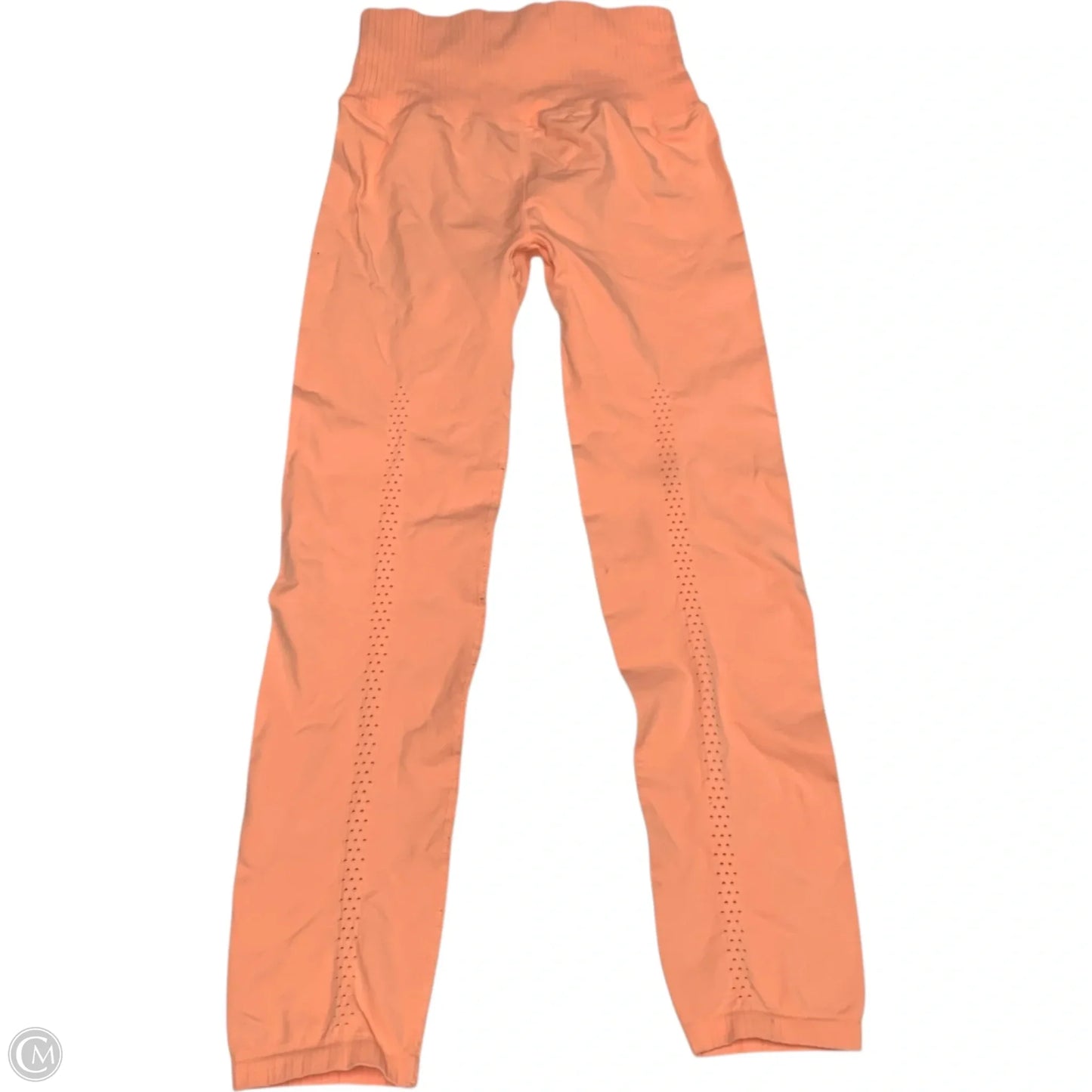Athletic Leggings By Free People In Orange, Size: M
