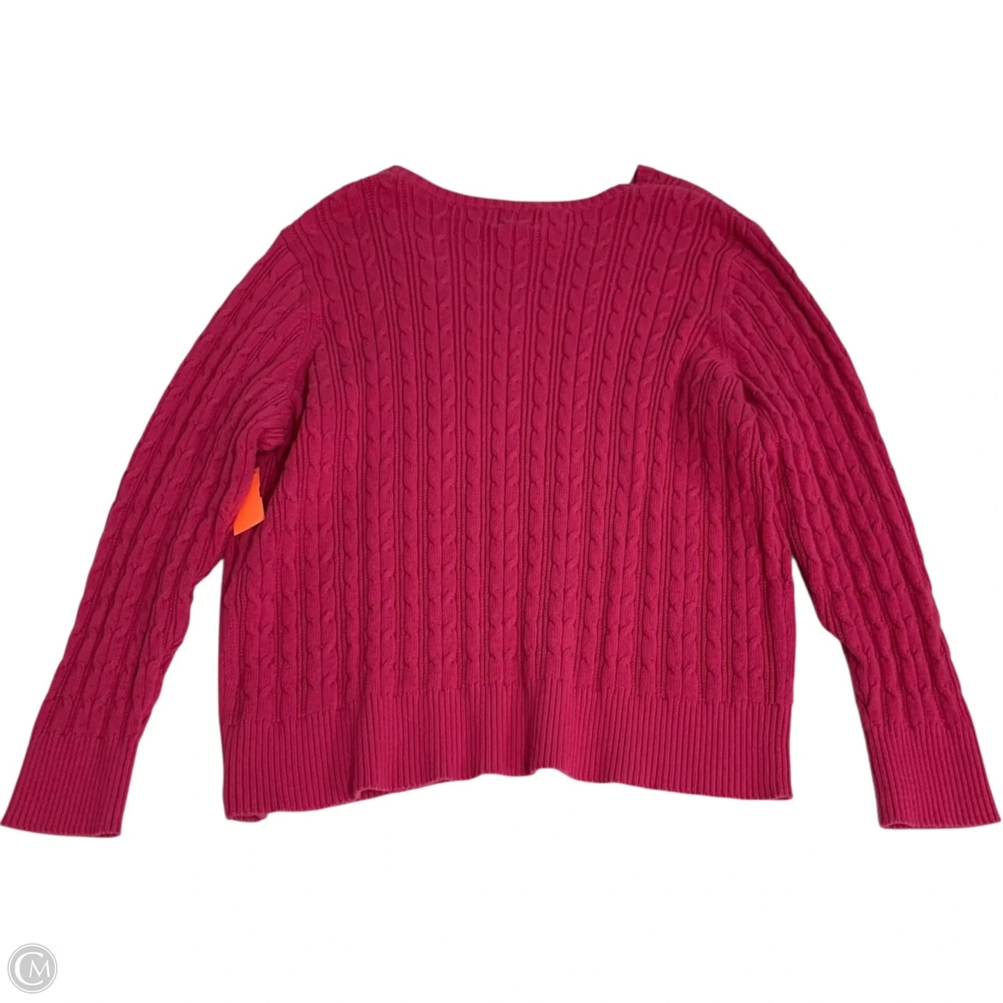 Sweater By St Johns Bay In Pink, Size: 3x