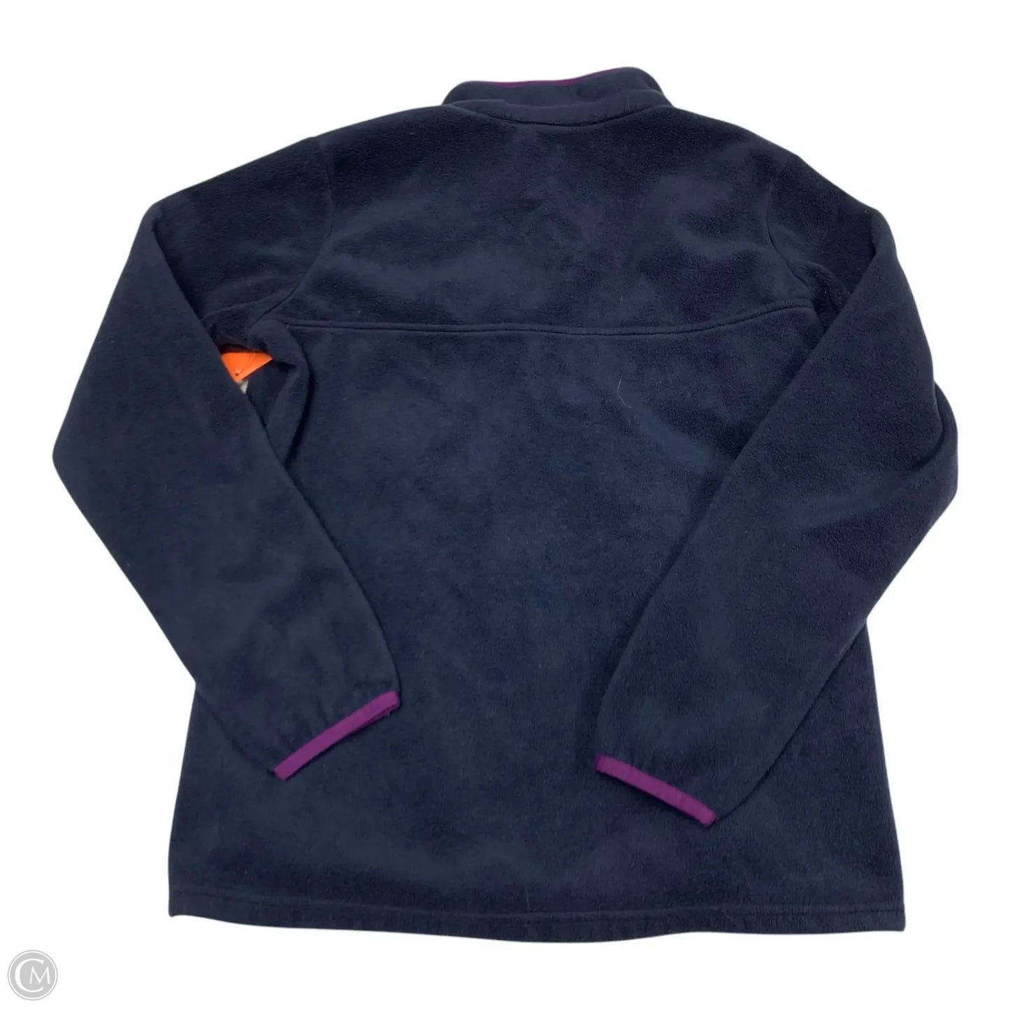 Athletic Sweatshirt Collar By Columbia In Blue, Size: M