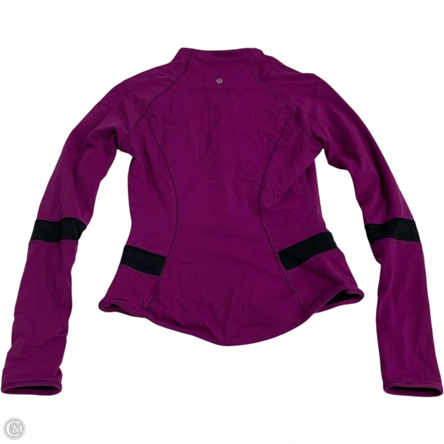 Athletic Jacket By Lululemon In Purple, Size: S