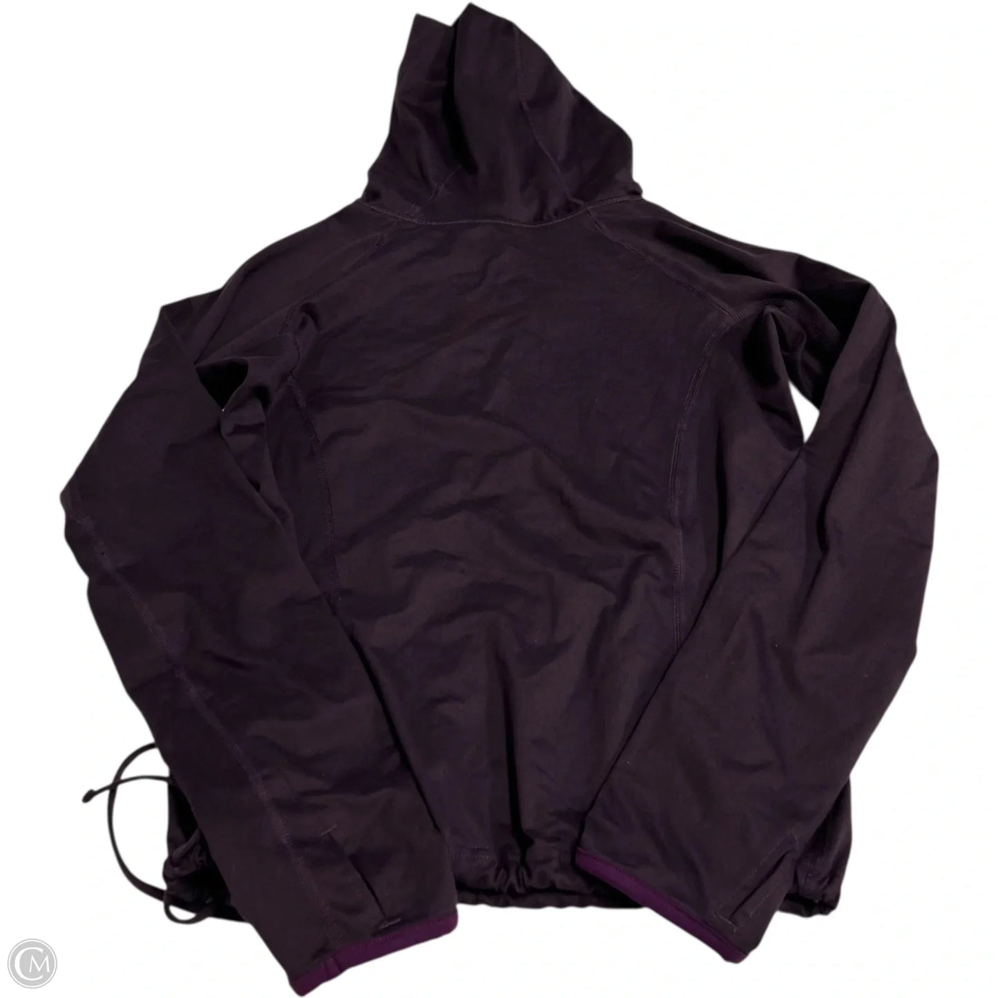 Athletic Sweatshirt Hoodie By The North Face In Purple, Size: M