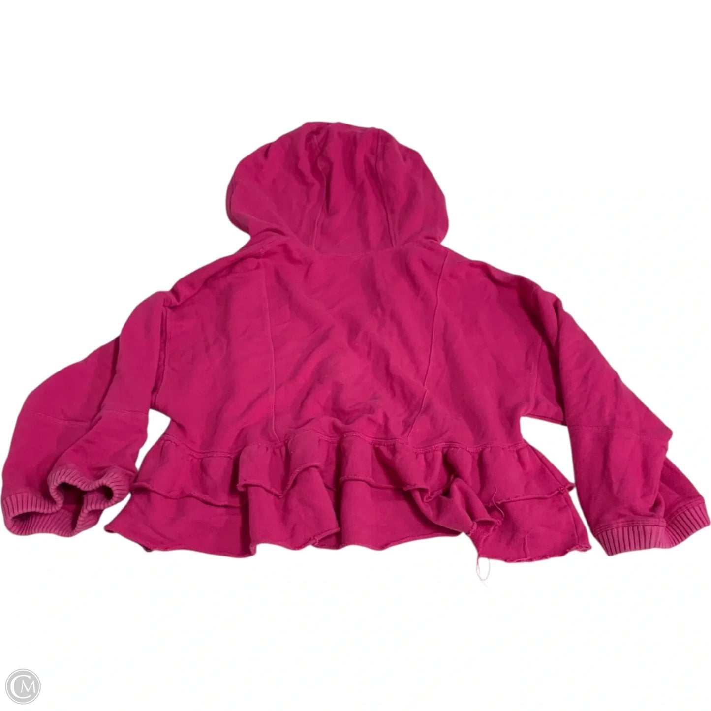 Sweatshirt Hoodie By Free People In Pink, Size: Sp