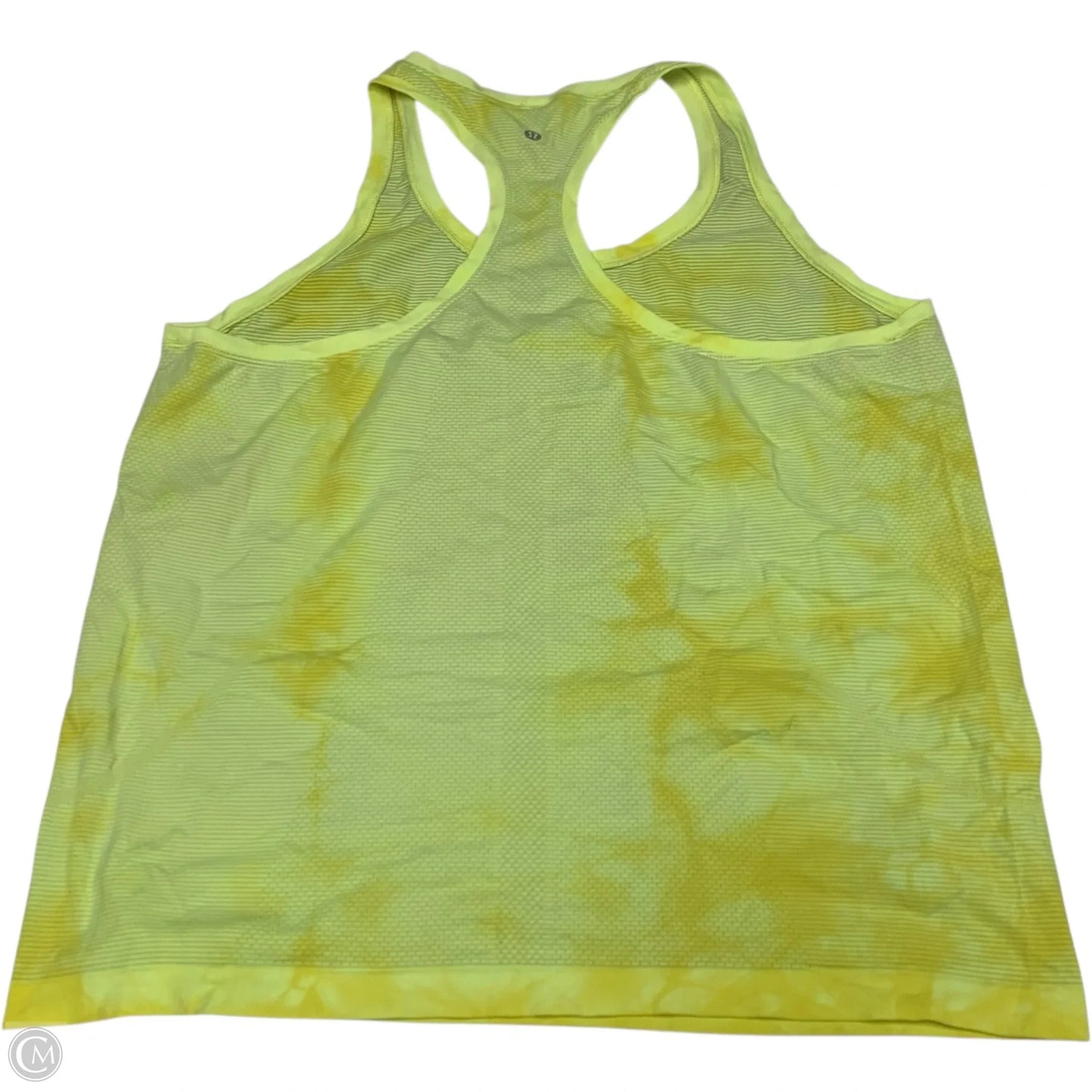 Athletic Tank Top By Lululemon In Yellow, Size: 1x