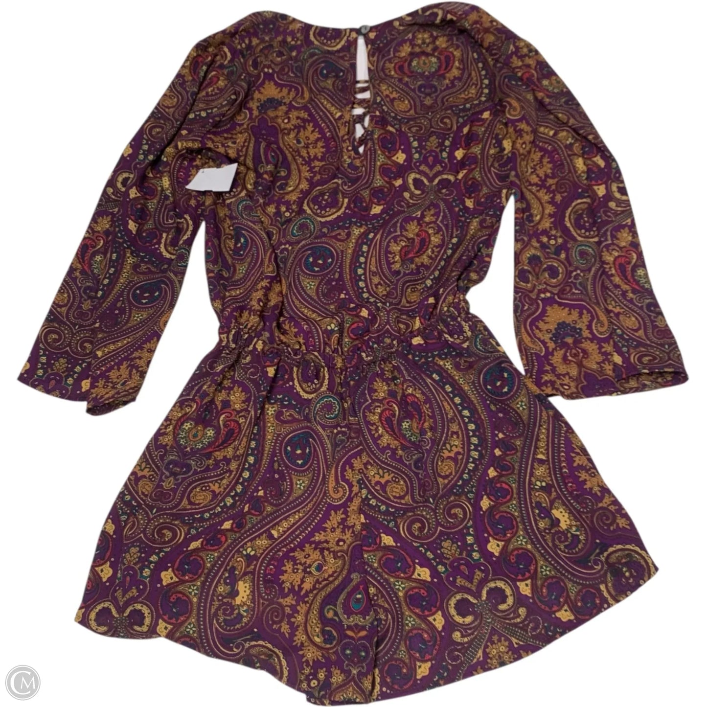 Romper By Mumu In Purple, Size: Xs