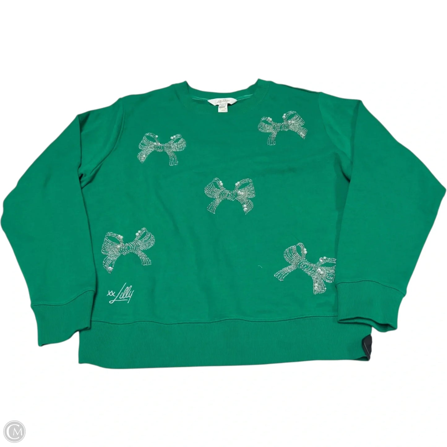 Sweatshirt Designer By Lilly Pulitzer In Green, Size: Xs