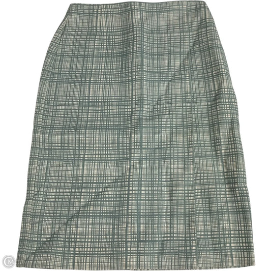 Skirt Designer By Tory Burch In Blue & White, Size: S