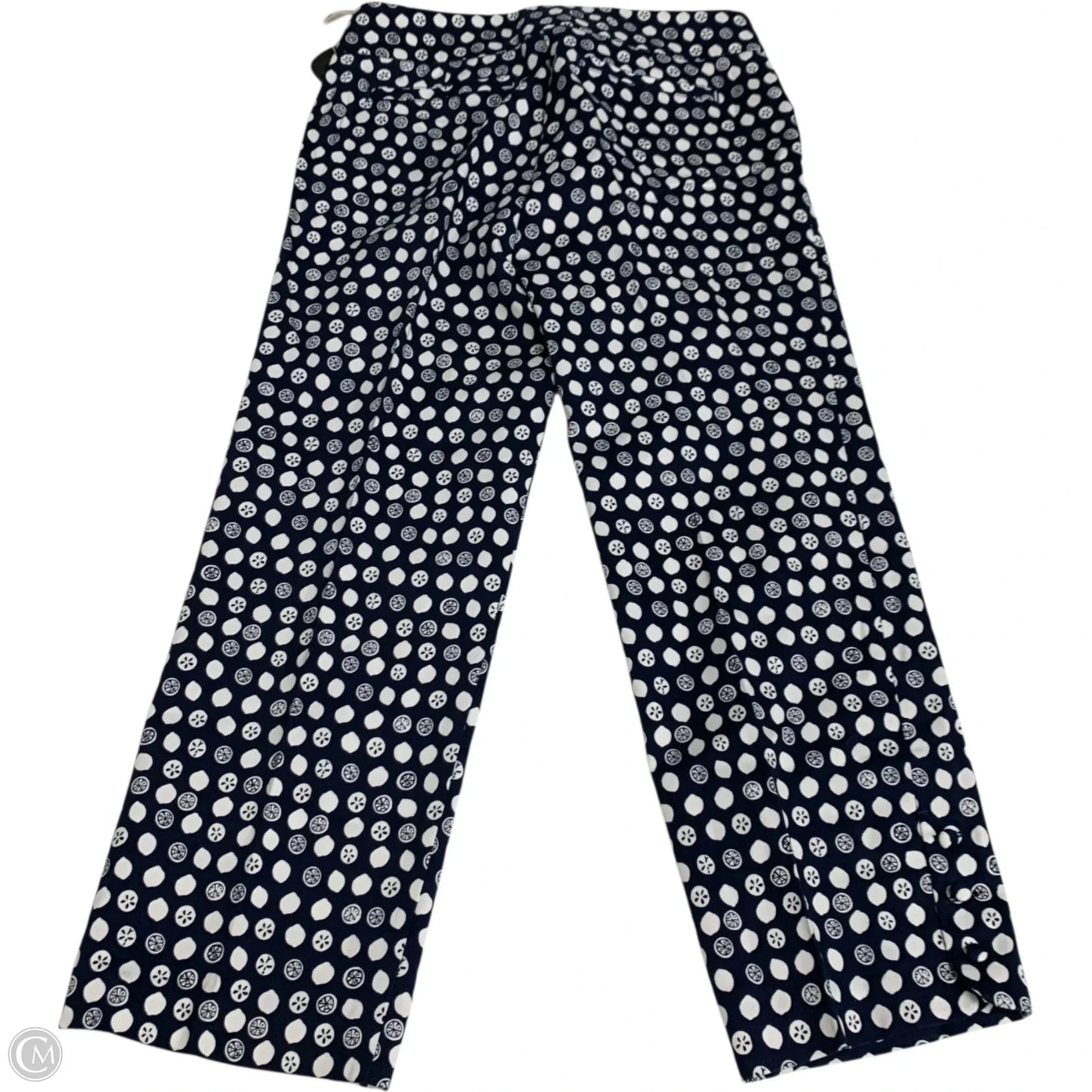 Pants Designer By Lilly Pulitzer In Blue & White, Size: 2