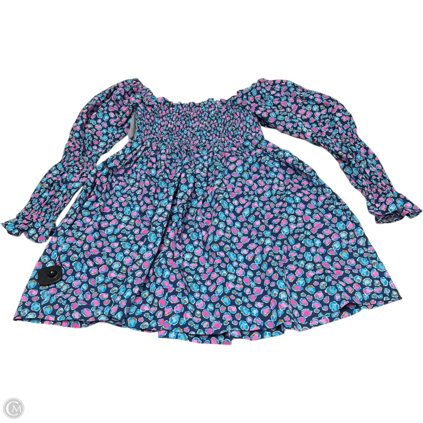 Dress Designer By Lilly Pulitzer In Blue & Pink, Size: M