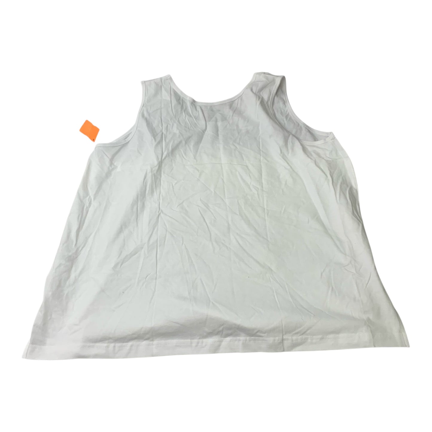 Top Sleeveless Basic By Woman Within Size: 1x