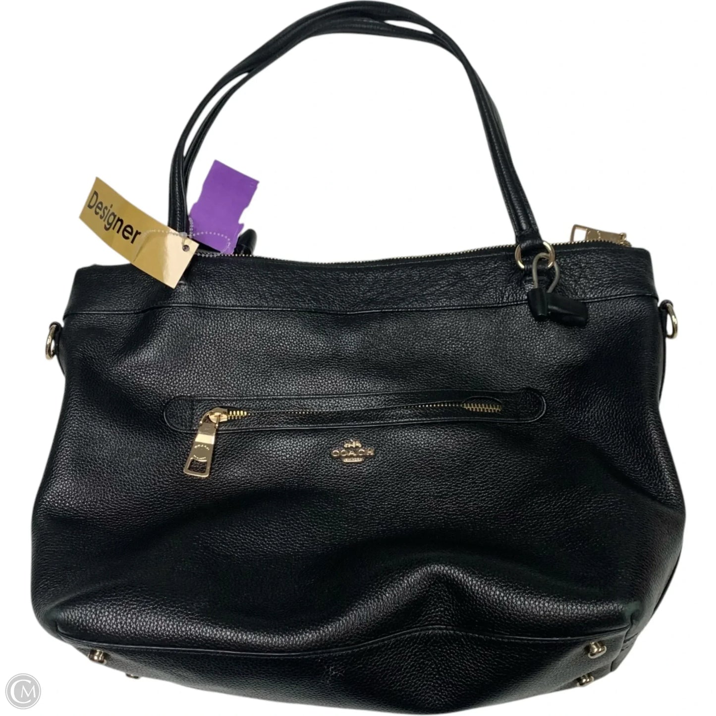 Tote Designer By Coach, Size: Medium