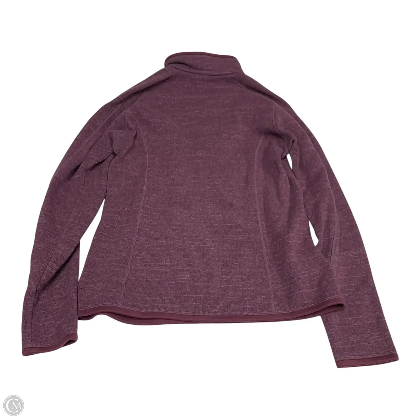 Sweatshirt Collar By Patagonia In Purple, Size: M