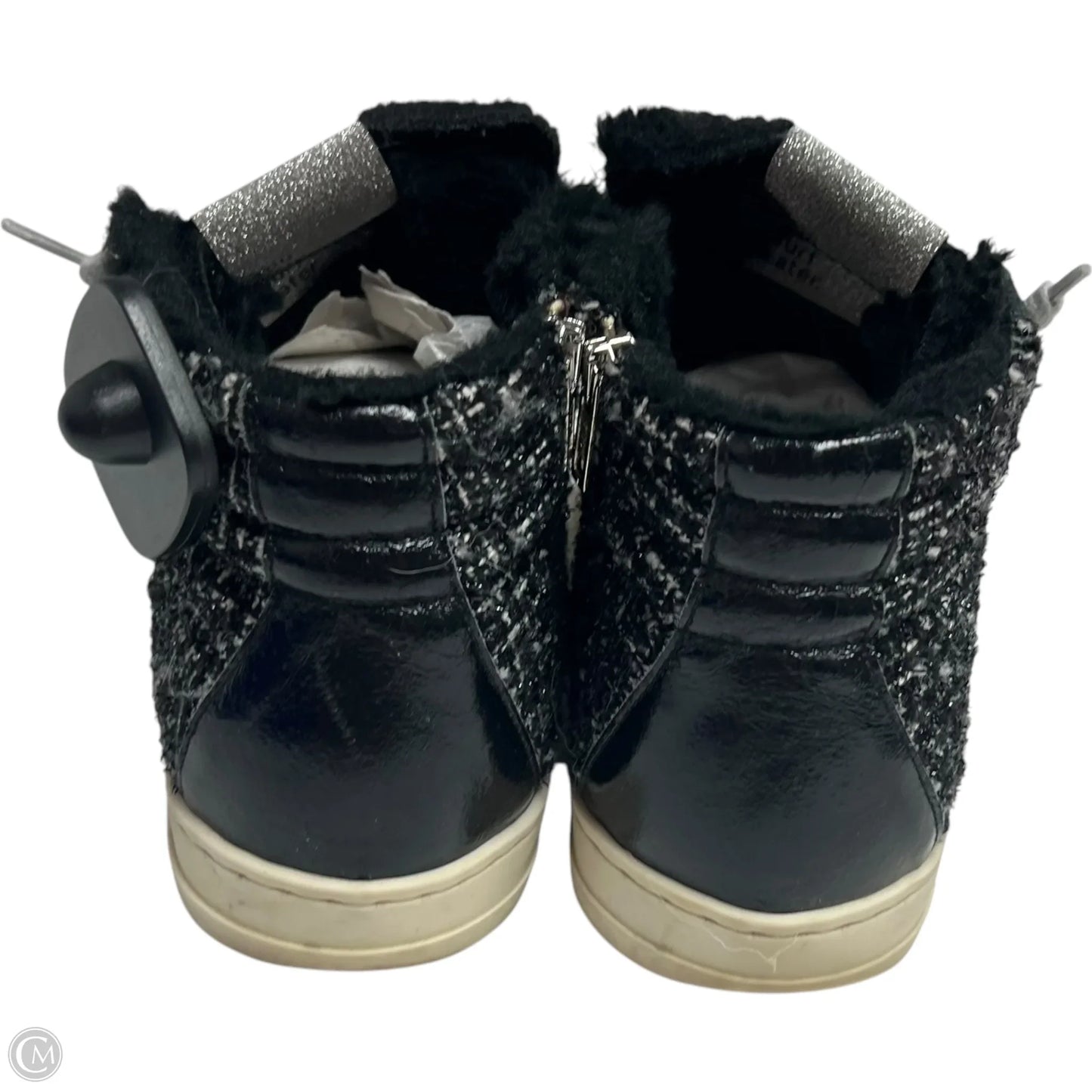Shoes Sneakers By P448 In Black & Grey, Size: 6.5
